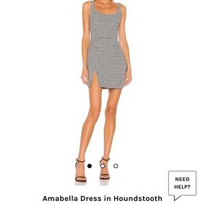 Amabella Dress in Houndstooth
Amanda Uprichard